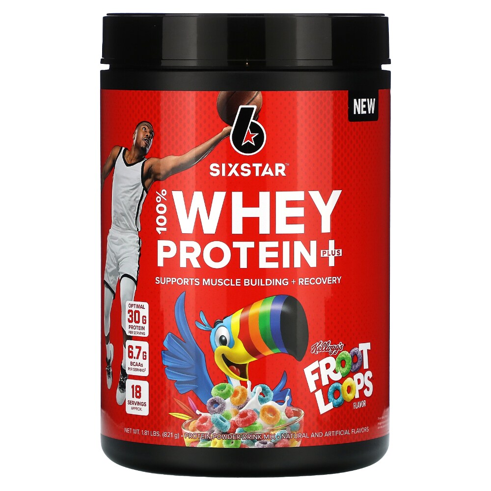 Six Star Whey Protein Powder Plus