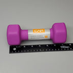 CAP 2PK! Neoprene Coated Dumbbells 5 lbs Each Purple SDN5-005 (New)