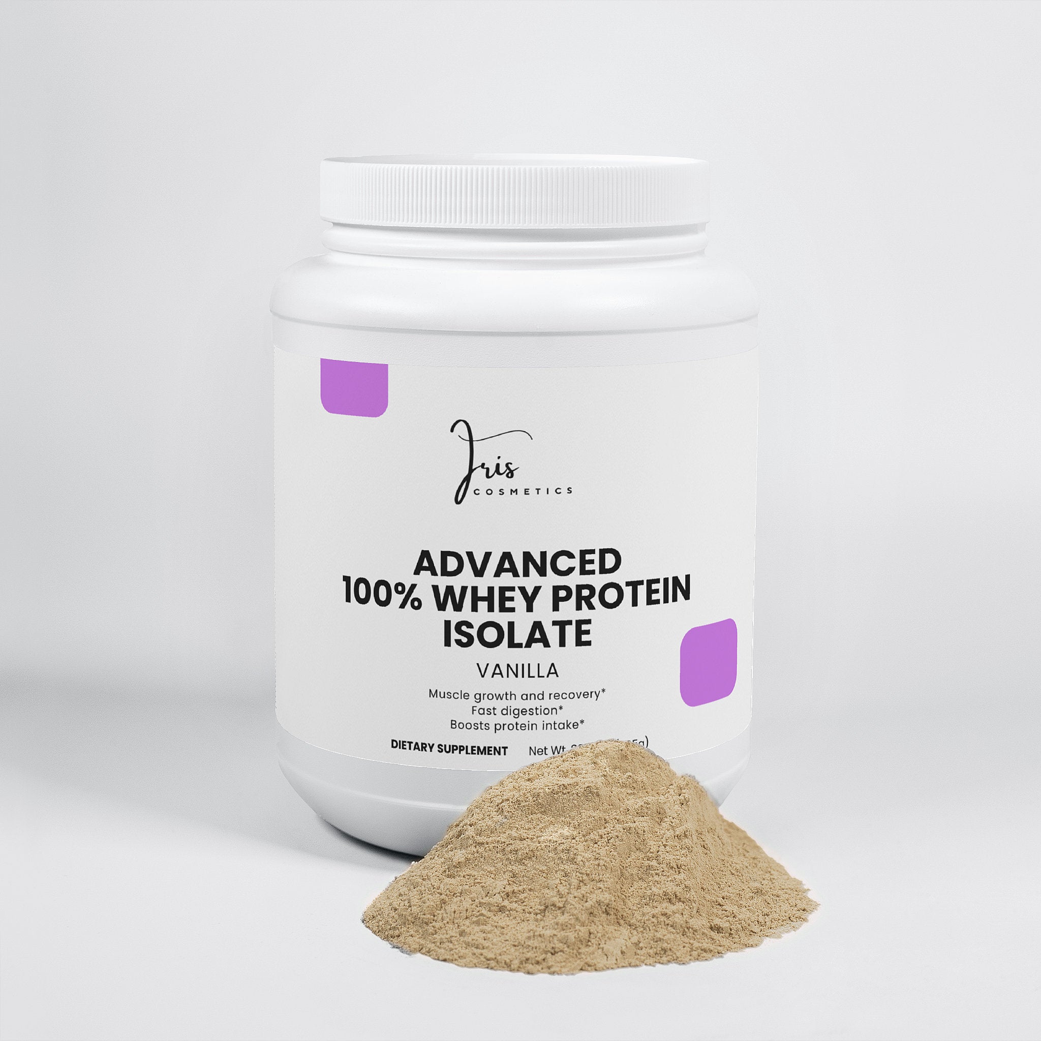 Iris Cosmetics Advanced 100% Whey Protein Isolate (Vanilla)