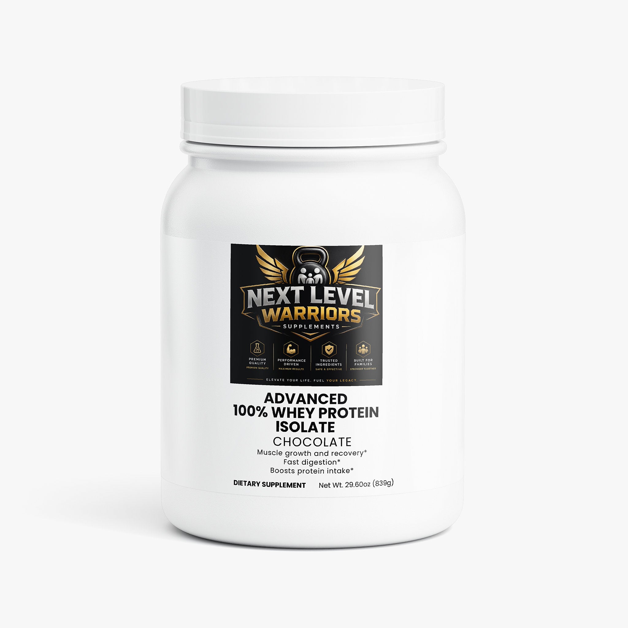 NLW Advanced 100% Whey Protein Isolate (Chocolate)