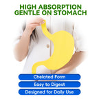 Magnesium Glycinate  – 240 Capsules – High Absorption Magnesium Supplement for Relaxation, Calmness & Muscle Support – Gentle on Stomach – Made in USA