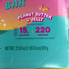 ALANI (12 PACK) Soft Peanut Butter & Jelly Protein Bars Gluten Free 1.83 Oz