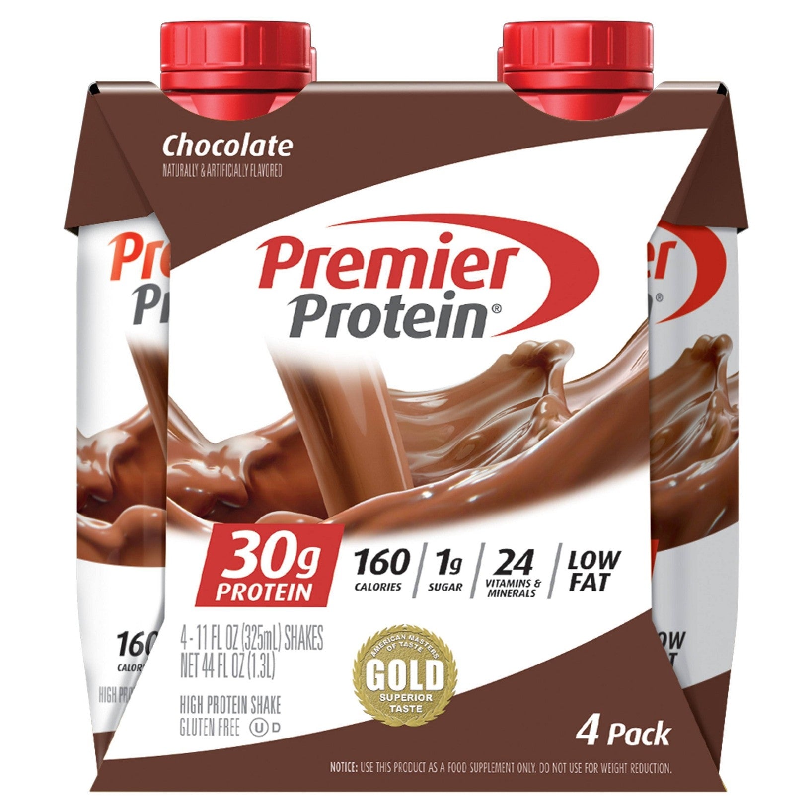 Premier Protein® High Protein Shake – Chocolate Flavor (4 Pack)
