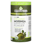 Organic Moringa Powder - 8oz Canister - Pure Superfood Supplement