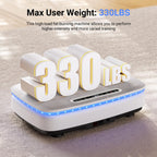 NLW Whole Body Vibration Plate Exercise Machine – 99 Speeds, Bluetooth, LED Lights & Resistance Bands for Fat Burn & Lymphatic Drainage