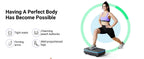 NLW Whole Body Vibration Plate Exercise Machine – 99 Speeds, Bluetooth, LED Lights & Resistance Bands for Fat Burn & Lymphatic Drainage