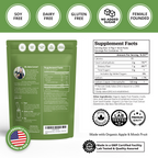 PuriVibe Chlorophyll & Lemon Juice Shots - Wellness Shot, Superfood Supplement Powder - Green Juice - Supports Detox & Gut Health