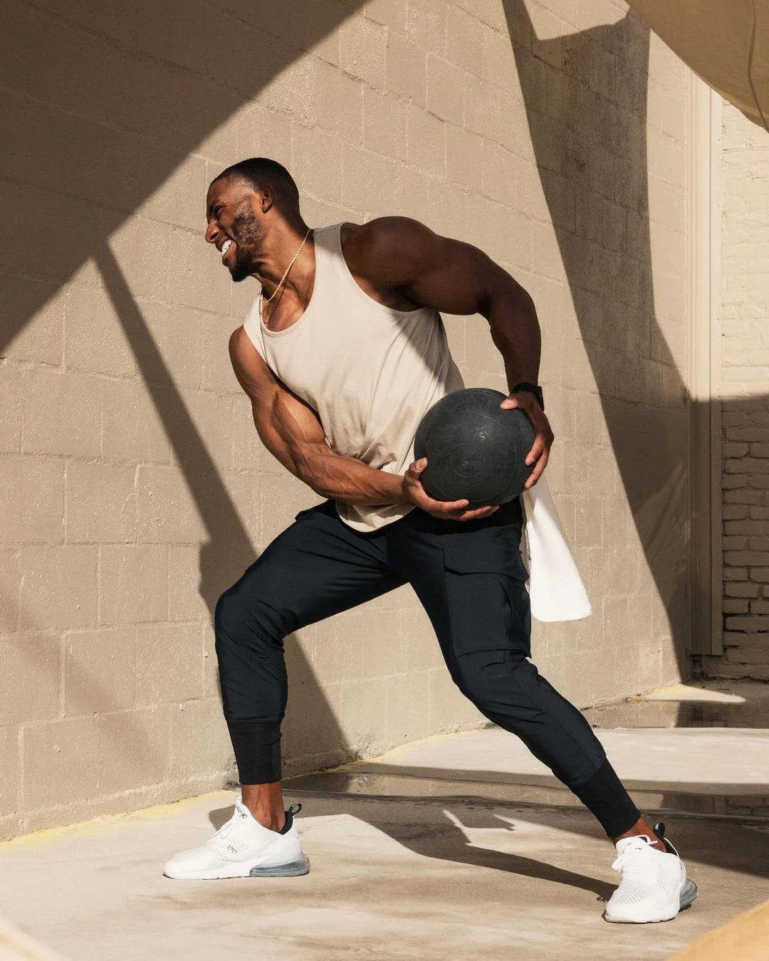 NLW High-Performance Nylon-Elastane Running Track Pants