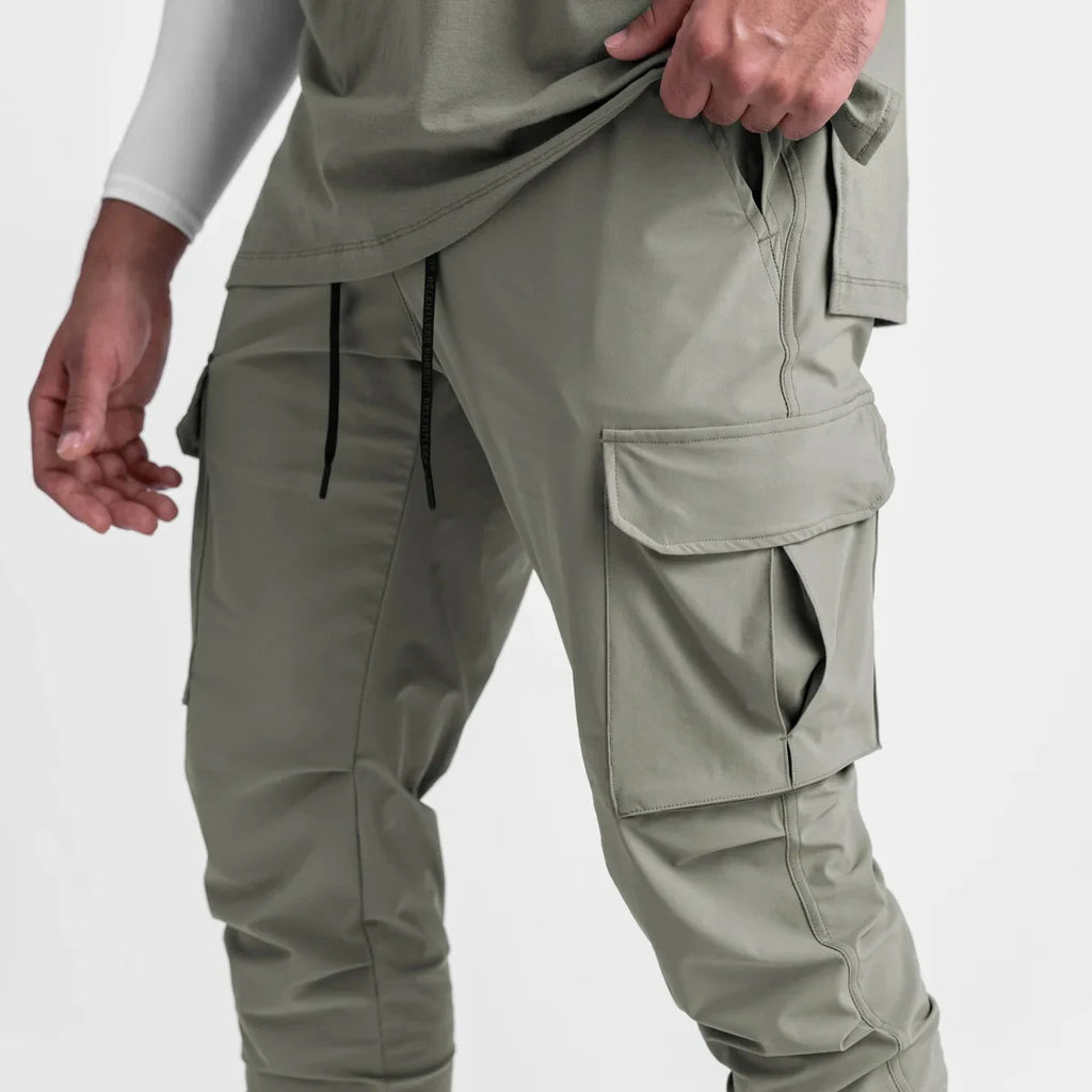 NLW High-Performance Nylon-Elastane Running Track Pants