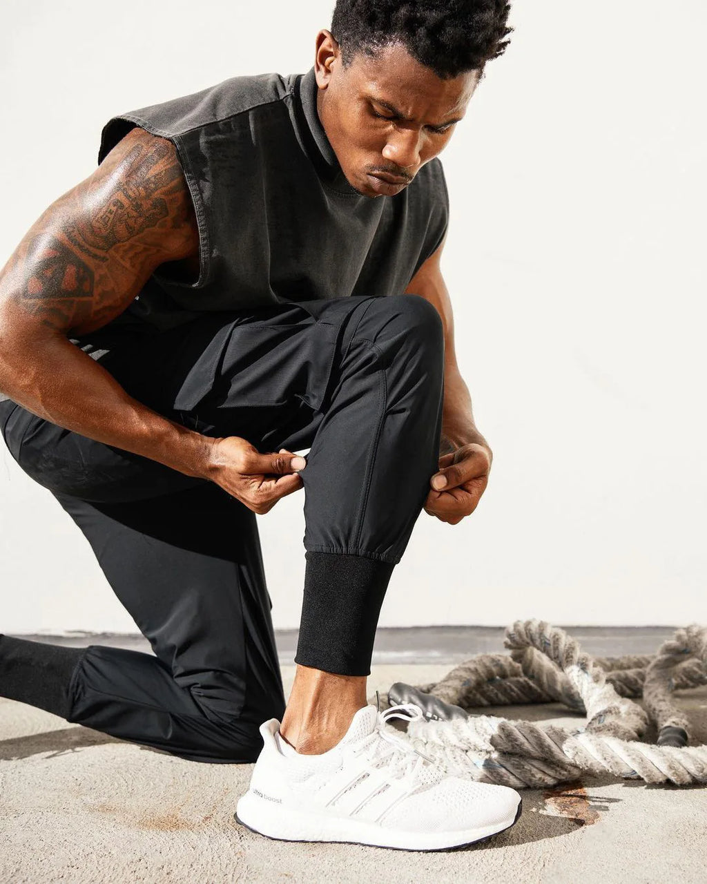 NLW High-Performance Nylon-Elastane Running Track Pants