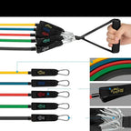 150lb Resistance Band Set for Home Workouts
