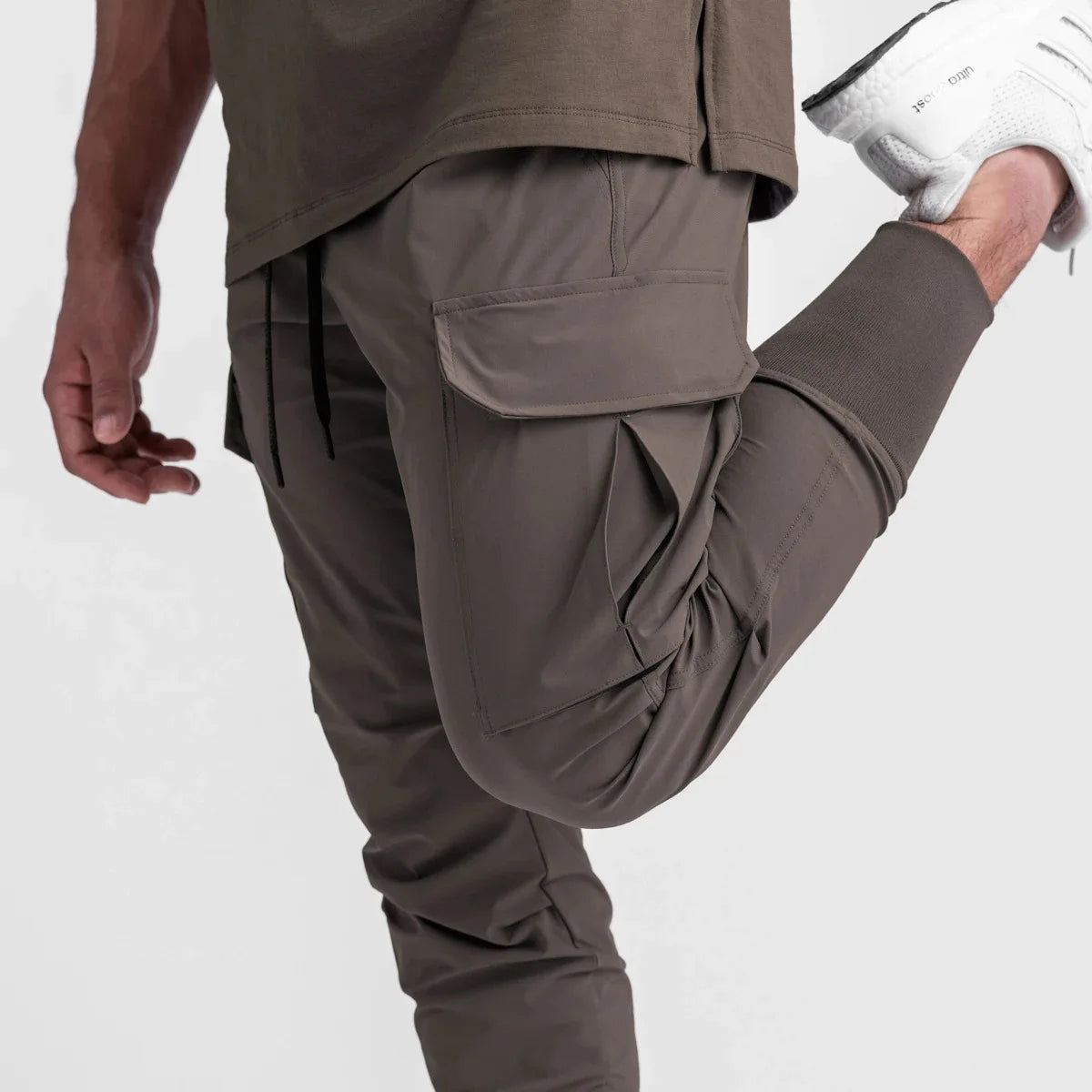 NLW High-Performance Nylon-Elastane Running Track Pants