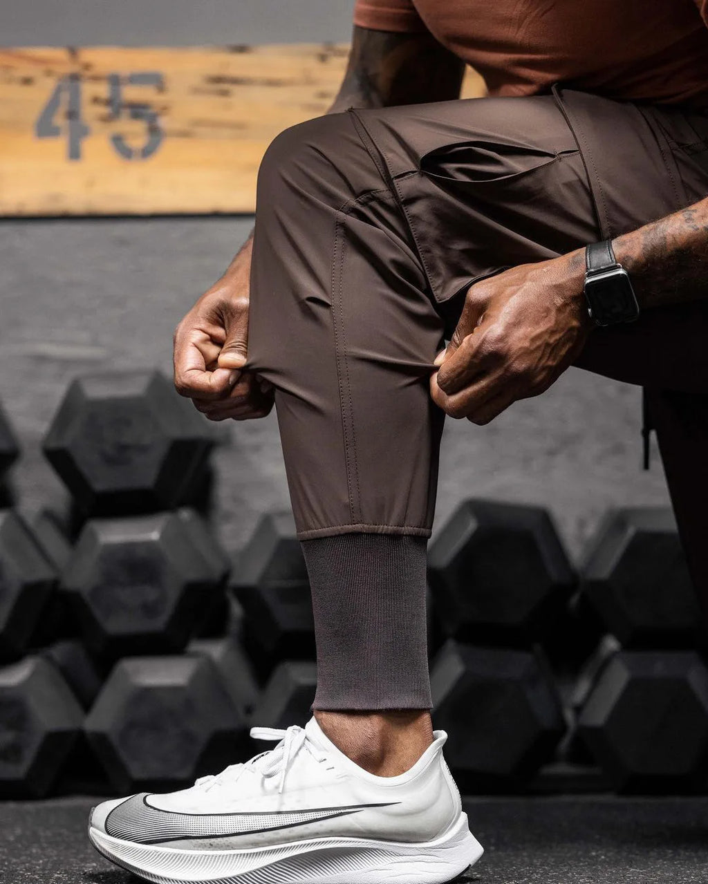 NLW High-Performance Nylon-Elastane Running Track Pants