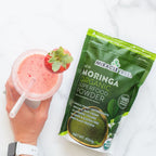 Organic Moringa Powder - 16oz Pouch - Pure Superfood Supplement (1 lb)