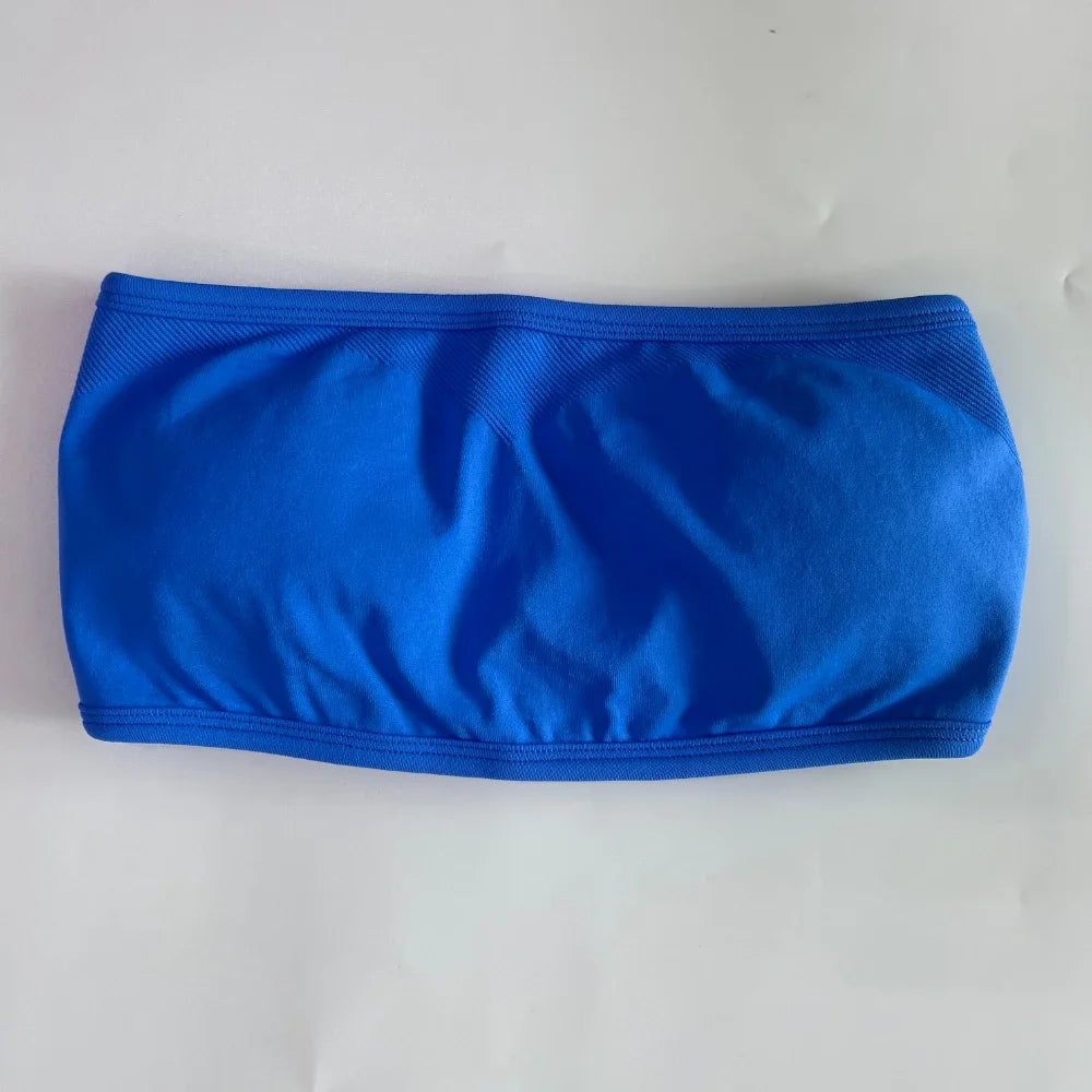NLW Backless Bandeau Sports Bra