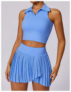 NLW Nude-Feel 2-Piece Summer Outdoor Yoga & Tennis Set