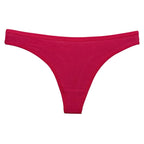 NLW 5-Pack Everyday Solid Cotton Thongs