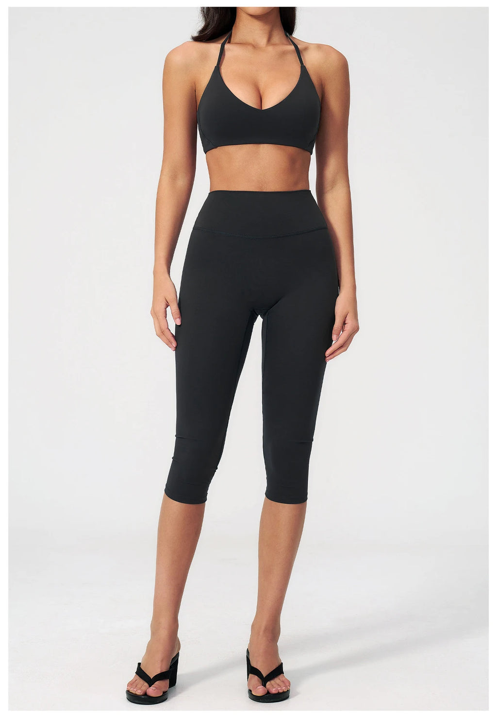 NLW- 2-Piece Seamless Capri Workout Set