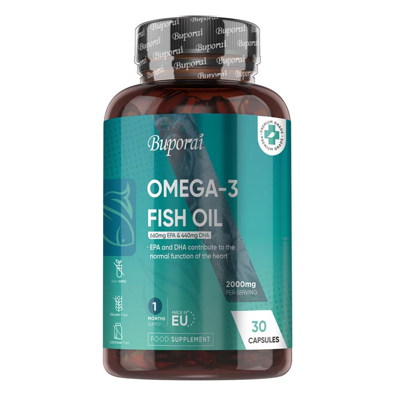 NLW Choice: Pslalae Ultra-Potency Omega 3 Fish Oil (2000mg) – High EPA & DHA for Brain, Vision & Heart Health