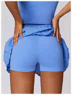 Solid Sports Running & Dance Skirt