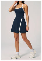 NLW Women's Short Workout Romper with Pocket