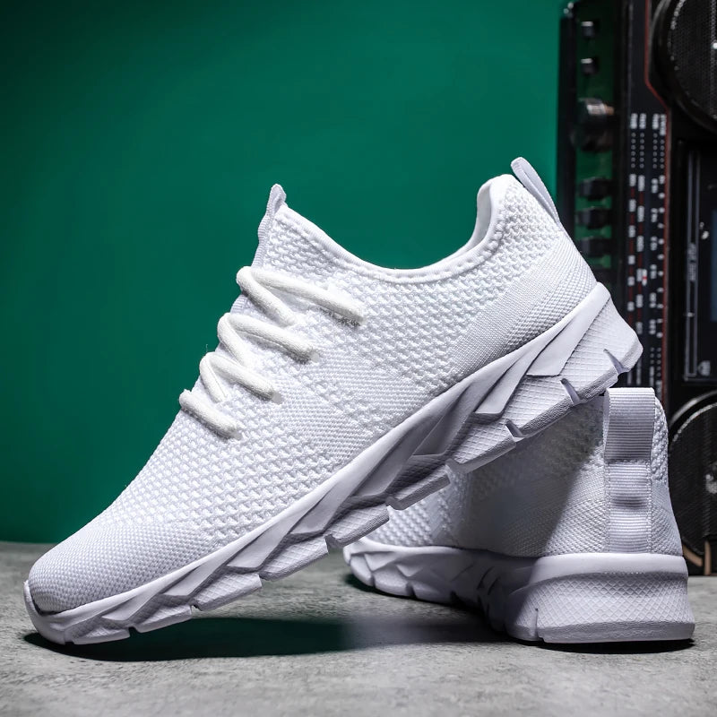 NLW Men's Ultra-Light Flyknit Casual Sneakers