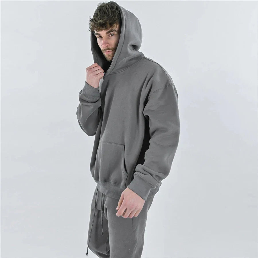Winter Workout Set for Men  Hoodie & Pants