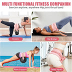 NLW Pro Hip Thrust Belt – Thickened & Widened Glute Workout Belt for Dumbbells, Kettlebells & Plates