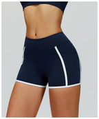 High-Waist Push-Up Yoga Shorts