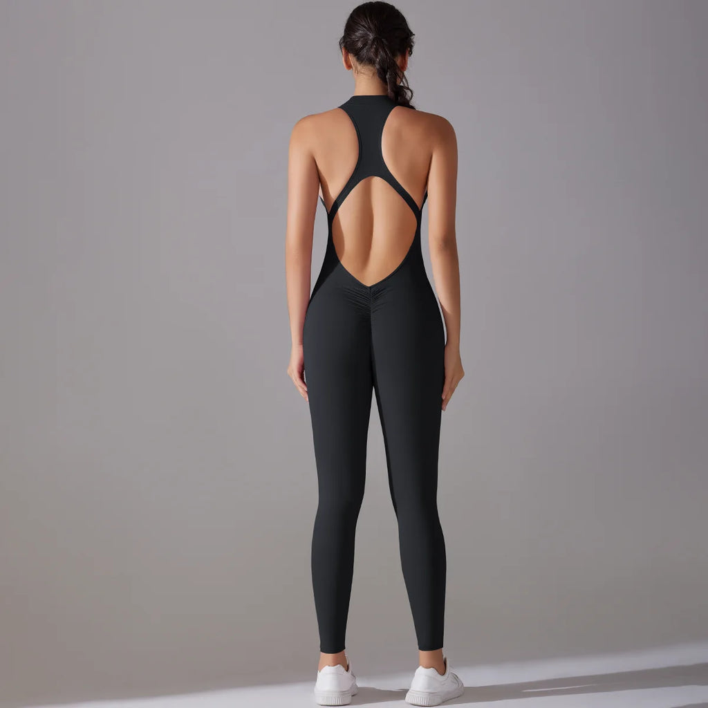 NLW Tummy Control & Butt Lifting Yoga Romper