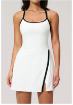 NLW Women's Short Workout Romper with Pocket
