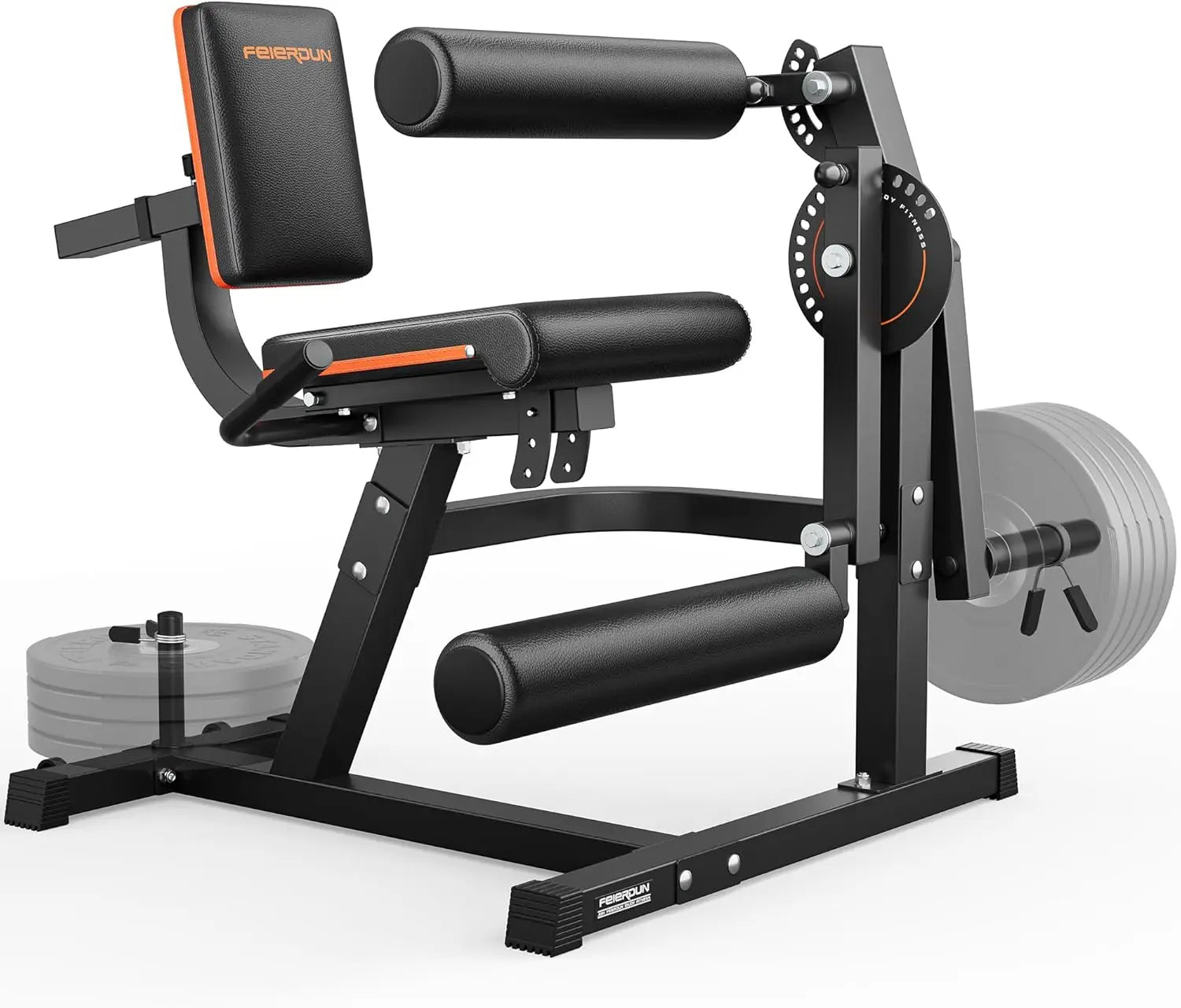NLW 4-in-1 Heavy Duty Leg Extension & Curl Machine – 700 lbs Capacity Home Gym Quad & Hamstring Station