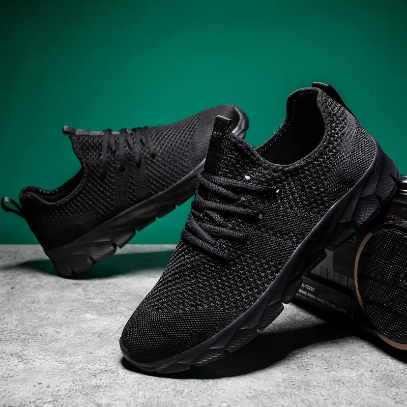 NLW Men's Ultra-Light Flyknit Casual Sneakers