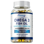 NLW Choice: Pslalae Premium Omega 3 Fish Oil Capsules (1000mg) – High-Potency EPA & DHA