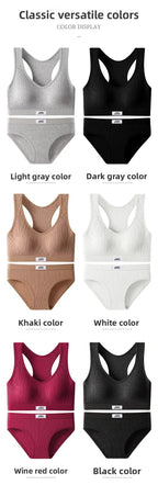 NLW Seamless Pure Cotton Sports Bra