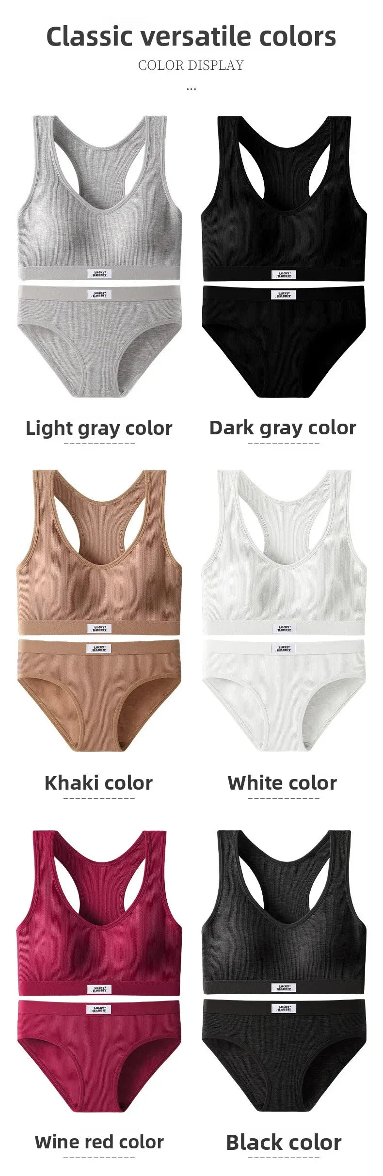 NLW Seamless Pure Cotton Sports Bra