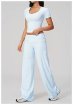 Premium 2-Piece Patchwork Yoga Set
