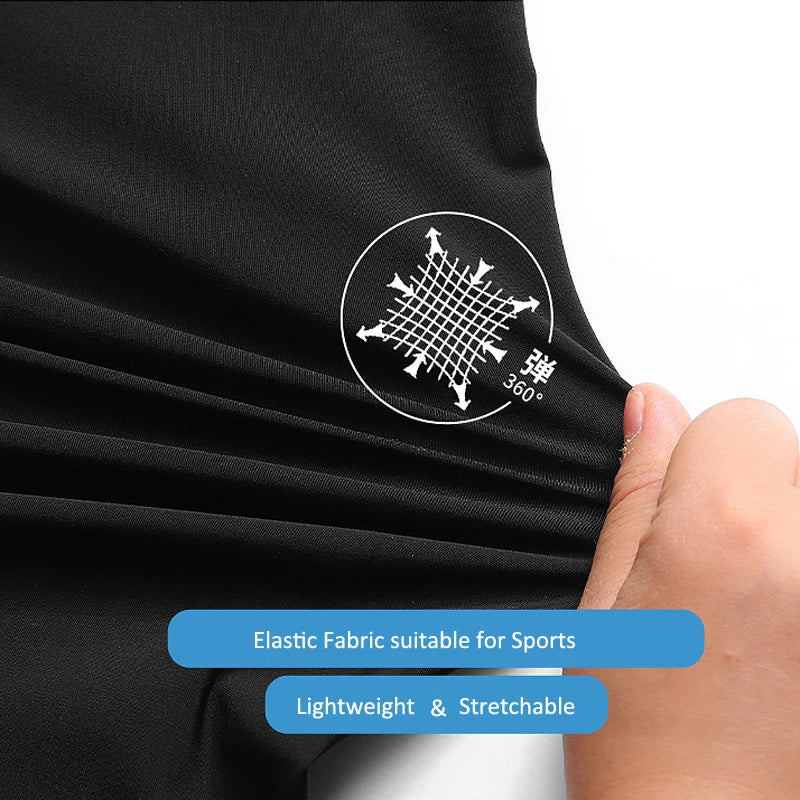 NLW 4-Way Stretch Summer Running & Gym Shorts