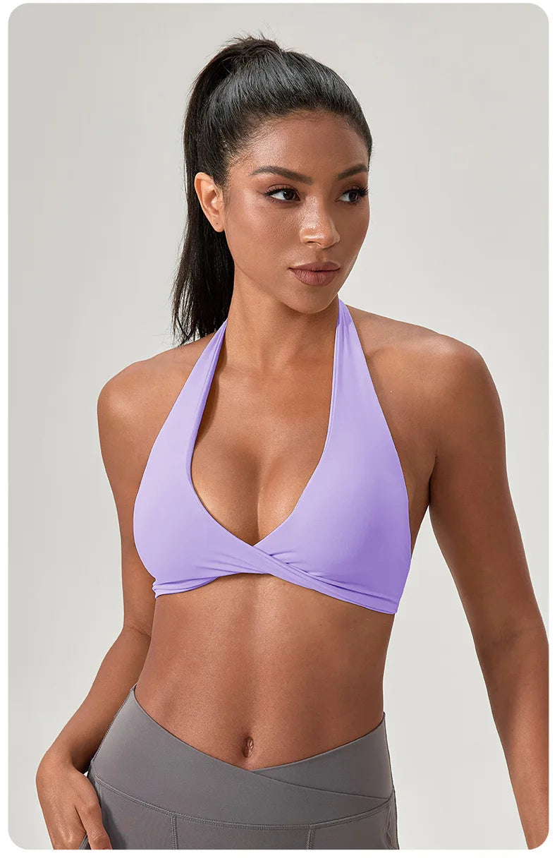 NLW Criss Cross Back Yoga sports Bras