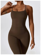 NLW Elite Seamless 2-Piece Yoga Set – High-Performance Compressed Fitness Suit