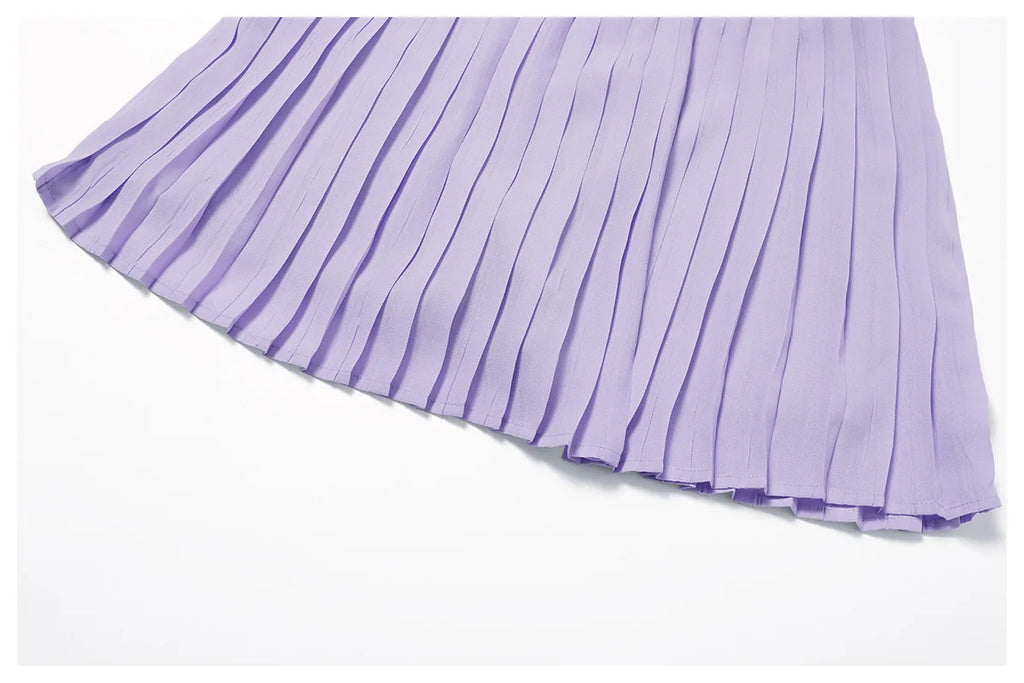 Solid Sports Running & Dance Skirt
