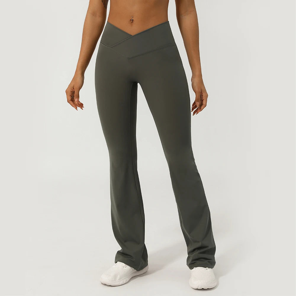 NLW Women's Premium Nylon Sculpting Fitness Trousers