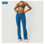 NLW Women's Premium Nylon Sculpting Fitness Trousers