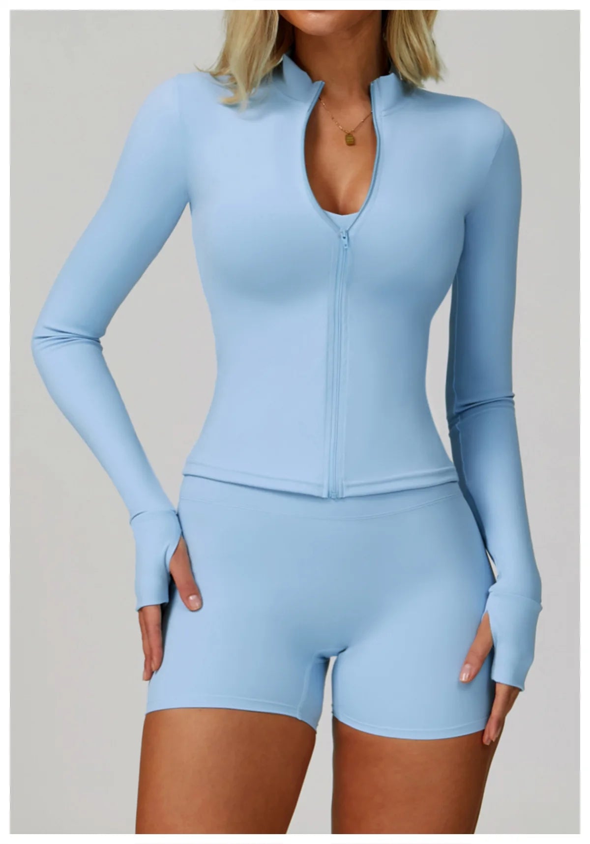 NLW 2-3PCS  Women Fitness Set High Waist
