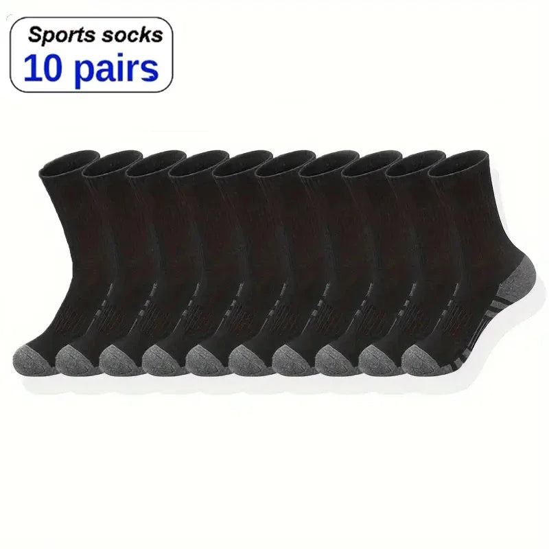 NLW 10 Pairs of High-Quality Soft and Comfortable Men's Socks