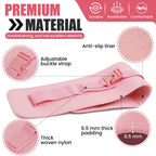 NLW Pro Hip Thrust Belt – Thickened & Widened Glute Workout Belt for Dumbbells, Kettlebells & Plates
