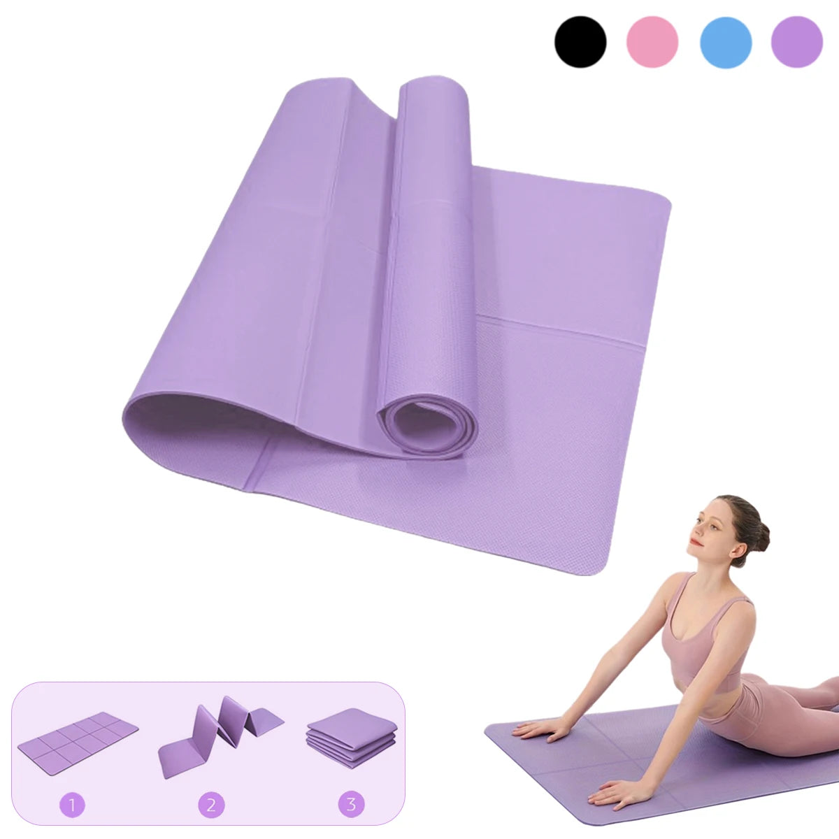 NLW Premium 6mm Foldable Exercise Mat