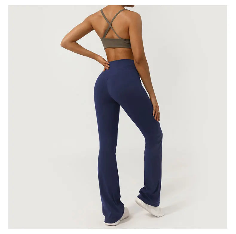 NLW Women's Premium Nylon Sculpting Fitness Trousers