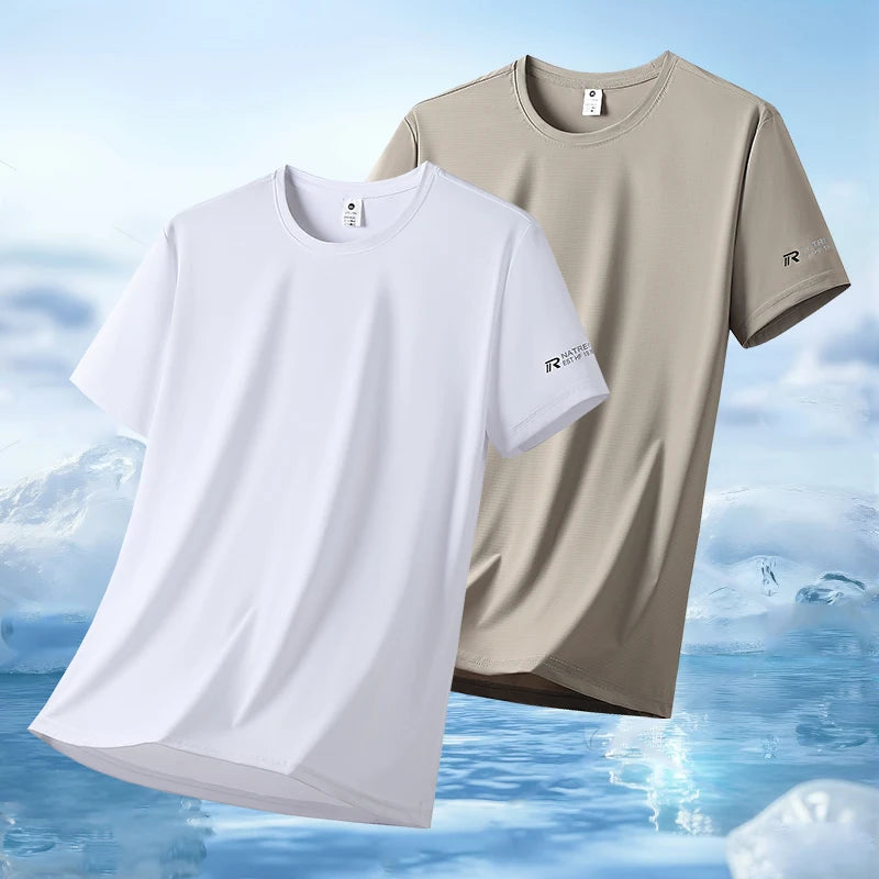 NLW Men’s Ice Silk Performance Tee – Ultra-Cool Training Shirt