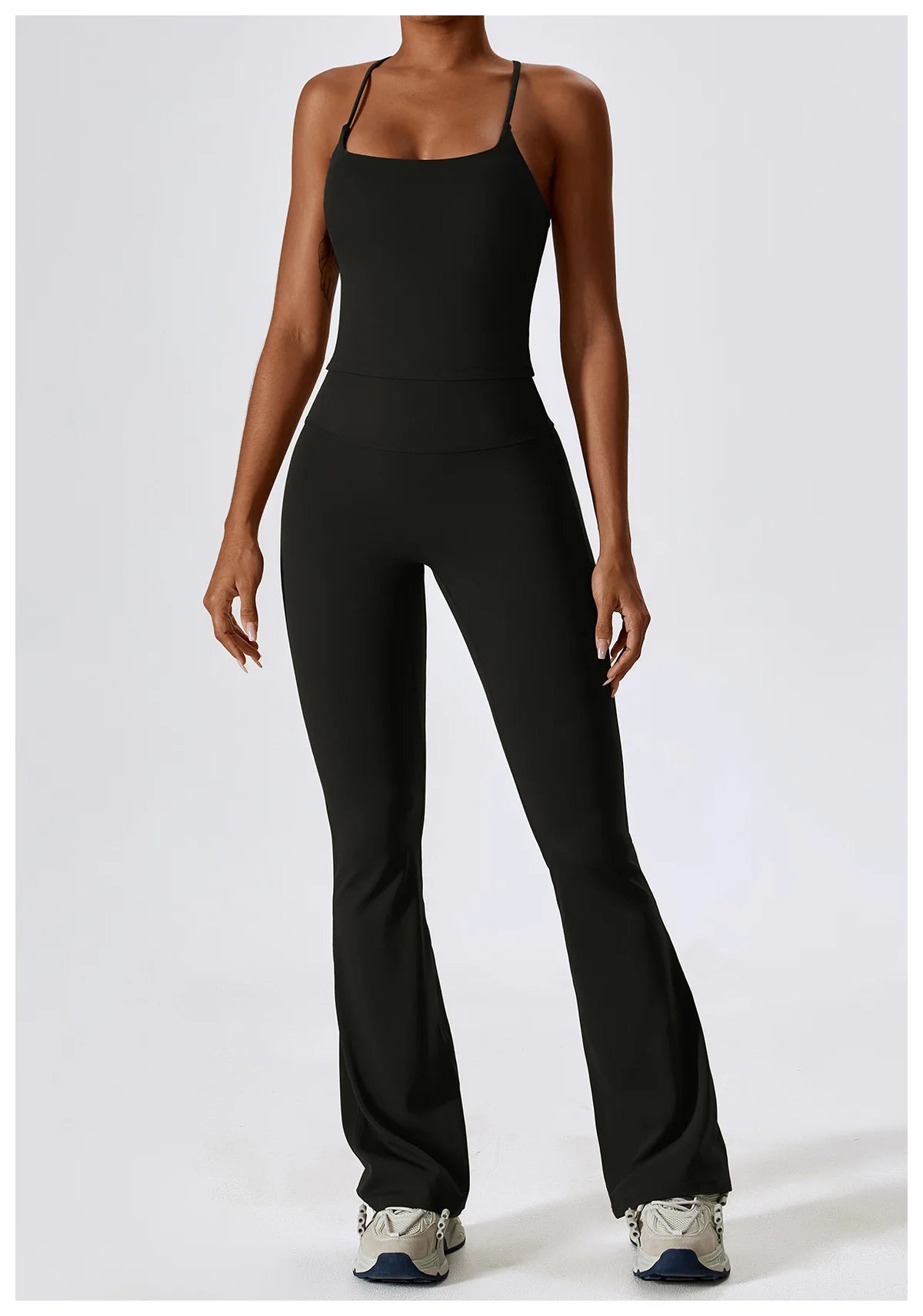 NLW Elite Seamless 2-Piece Yoga Set – High-Performance Compressed Fitness Suit